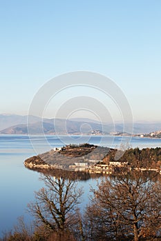 Gradiste Peninsula at Lake Ohrid