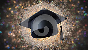 Graduate Cap With Abstract Degrees , Class Of 2024 Graduation 2024, Graduate Of 2024