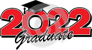 2022 Graduate Red and Black