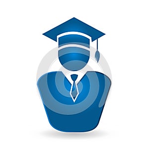 Graduate student icon