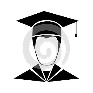 Graduate student icon