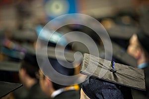 Graduates During Commencement Ceremony photo