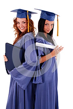 Graduating girls