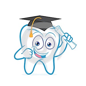 Graduating tooth holding paper roll