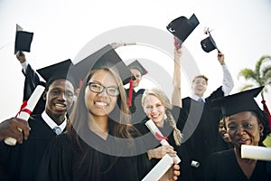 Graduation Achievement Student School College Concept photo