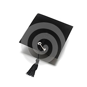 Graduation cap with key