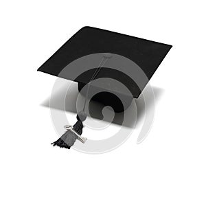 Graduation cap with key