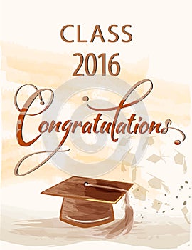 Graduation of class 2016