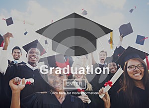 Graduation Education Academic Achievement Concept