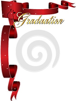 Graduation frame border