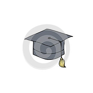 Graduation Hat Clipart, Chapeau Icon