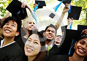 Graduation Student Commencement University Degree Concept photo