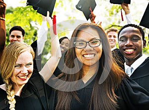 Graduation Student Commencement University Degree Concept photo