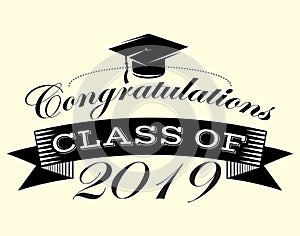 Graduation vector Class of 2019 Congrats grad Congratulations Graduate photo