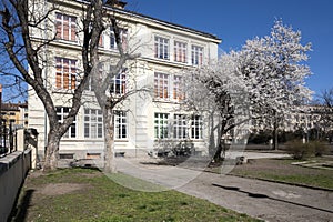 Graf Ignatiev street in city of Sofia, Bulgaria