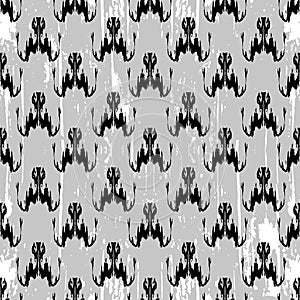 Graffiti abstract seamless pattern grunge effect illustration