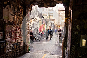 Graffiti alley