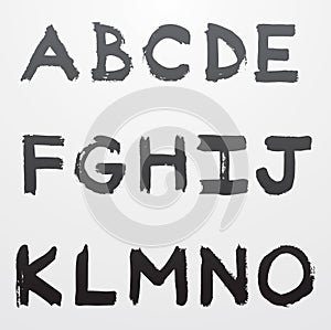 Graffiti alphabet part 1