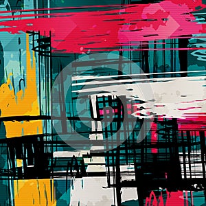 Graffiti beautiful abstract background vector illustration