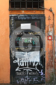 Graffiti Doors in Rome