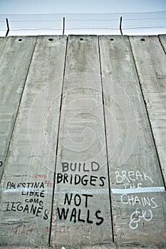 Graffiti on Israeli Separation Barrier