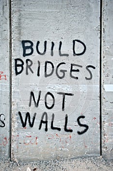 Graffiti on Israeli Separation Barrier