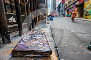 Graffiti in Melbourne Hosier Lane