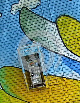 Graffiti Pay Phone