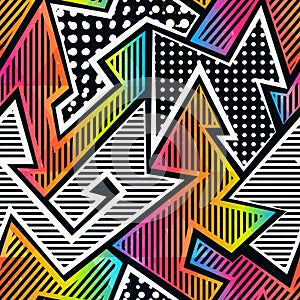 Graffiti seamless pattern