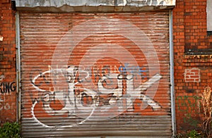 Graffiti shutter