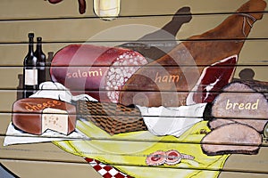 Graffiti on the shutter