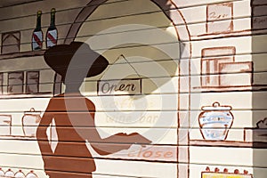 Graffiti on the shutter