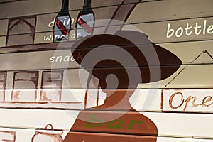 Graffiti on the shutter