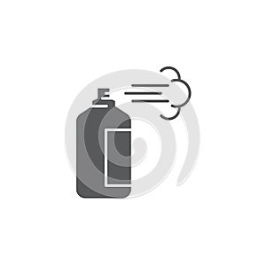 Graffiti spray can vector icon symbol isolated on white background