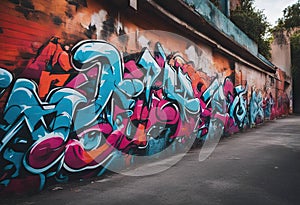 Graffiti stock photoGraffiti Wall Building Feature Backgrounds Art Spray