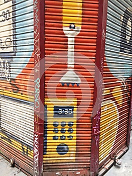 Graffiti on the Street