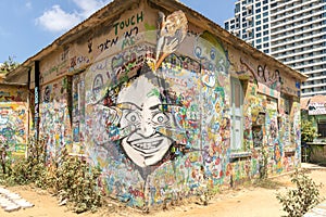 Graffiti on the streets of Tel Aviv.