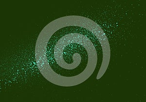 Graffiti tiny specles sprayed in green tones