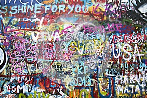 Graffiti wall