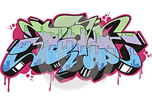 Graffito - boy