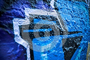 Graffity: Closeup of a Textured wall