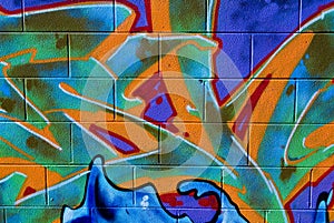 Grafitti Wall Painting 0459