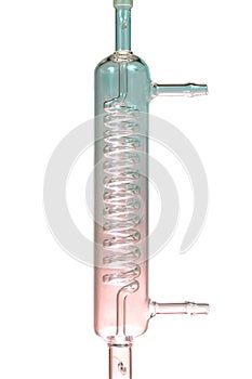 Graham condenser for distillation