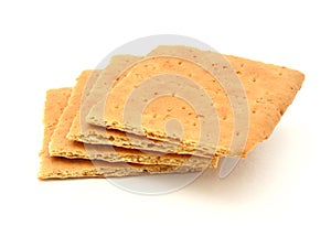 Graham Crackers Stacked On Each Other