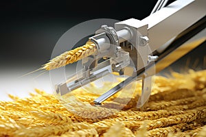 Grain Auger Efficiently Transfers Harvested Grains