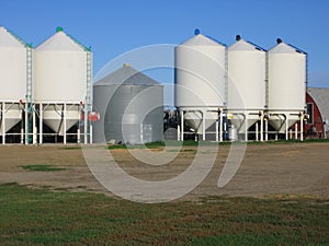 Grain bins