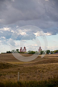 Grain elevators Rowley