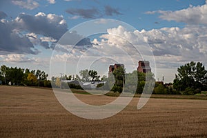 Grain elevators Rowley