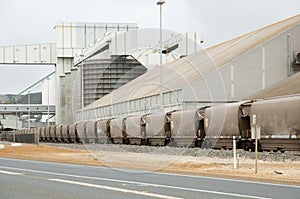 Grain Freight Train