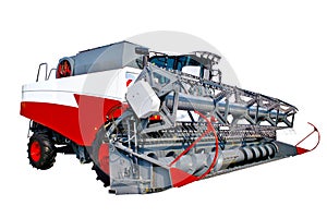 Grain harvester combine